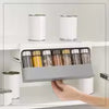 Spice Rack Organizer - Under-Shelf Kitchen Cabinet Storage